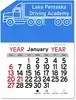 Custom Truck Calendar Pad