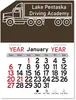 Custom Truck Calendar Pad