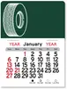 Custom Tire Calendar - Peel-N-Stick®