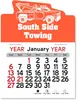 Tow Truck Peel-N-Stick® Calendar Pad