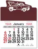 Tow Truck Peel-N-Stick® Calendar Pad