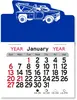 Tow Truck Peel-N-Stick® Calendar Pad