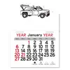 Tow Truck Peel-N-Stick® Calendar Pad