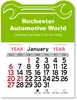 Peel-N-Stick® Wrench Calendar