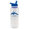 Custom Admiral Tritan™ Bottle (24 oz.) with Flip Straw and Accent Collar