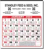 6 Sheet Montly Almanac Calendar