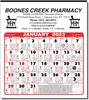 6 Sheet Montly Almanac Calendar