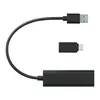 Custom Branded 4-Port USB 3.0 Hub with Type C Adapter