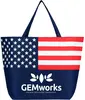 American Flag Non-Woven Tote Bag