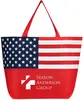 American Flag Non-Woven Tote Bag