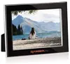 Ebony Glossy Custom Logo Picture Frame - Elegant Promotional Display