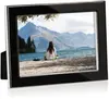 Ebony Glossy Custom Logo Picture Frame - Elegant Promotional Display