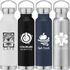 Apollo - 22 oz. Double Wall Stainless Steel Water Bottle with Lid