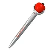 Imprinted Apple Squeeze Top Pen