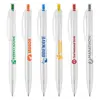 Aqua Clear - Eco Recycled PET Plastic Pen - Full Color