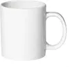 11oz Custom Porcelain Continental-Style Coffee Mug
