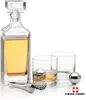 Arellano 3pc Decanter Set & S/S Ice Balls