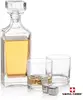 Arellano 3pc Decanter Set & S/S Ice Cubes