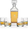 Square 30oz Custom Whiskey Decanter - Premium Gift Idea