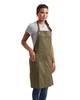 Artisan Collection by Reprime Unisex Barley Contrast Stitch Recycled Bib Apron