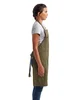 Artisan Collection by Reprime Unisex Barley Contrast Stitch Recycled Bib Apron