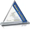 Customizable Starfire Astor Awards with Colored Crystal Accents