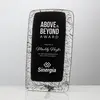 Colorful Imprinted Glass Fusion Award with Elegant Peg