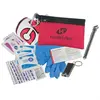 Personalized Auto Safety Zipper Tote Kit