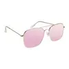 Aviator Sunglasses With Mirrored Lenses