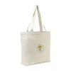 AWARE™ Recycled Cotton Shopper Tote Bag with Interior Zip Pocket