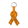 Awareness Ribbon Flexible Key Tag