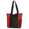 Bags - Fun Zippered Business Tote Bag with Pockets