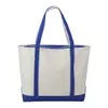 Customized Cotton Canvas Boat Tote - 24oz