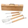 Bamboo-Encased BBQ Kit