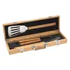 Bamboo-Encased BBQ Kit