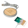 Bamboo Laser Wireless Charging Pad