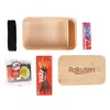 Bamboo Lid Bento Box Candy And Snacks Gift Set