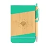 Bamboo Look Jotter & Pen