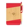 Bamboo Look Jotter & Pen