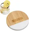 Personalized Bamboo/Marble Combo Coaster