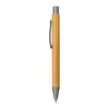 Personalized Bamboo Quick-Dry Gel Ballpoint Pen with Clip