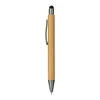 Custom Bamboo Gel Ballpoint Stylus Pen