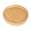 Bamboo Serving Tray With Handles