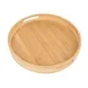 Bamboo Serving Tray With Handles