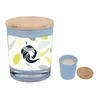 Bamboo Soy Candle With Full Color Label