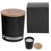 Bamboo Soy Candle With Matching Custom Box