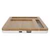 Bamboo Wireless Charging Pad Desktop Organizer