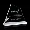 Custom Crystal Star Award - Aluminum Base