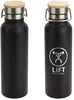 Logo-Branded Vacuum Insulated Stainless Steel Bottle (20 oz)