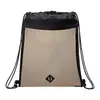 Custom Bayside Drawstring Bag with Vinyl Lash Tab